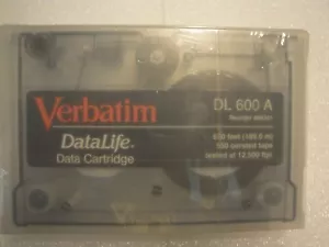 Verbatim NEW DataLife DC 600A 60 MB Data cartridge, PN 86341, Factory Sealed - Picture 1 of 4