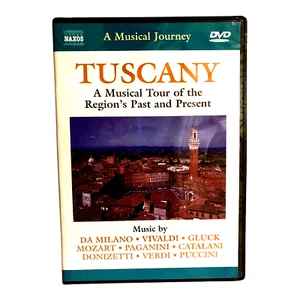 New DVD Musical Journey Tuscany Musical Tour Regions Past Present NTSC Rgn Free - Picture 1 of 4