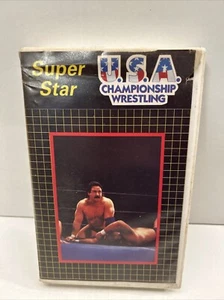 RARE: Super Star USA Championship Wrestling VHS video 1984 - WWF WWE - Picture 1 of 4