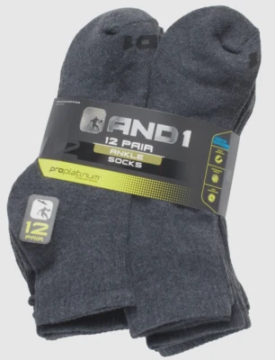 AND1 Gris 12 Pares Calcetines Tobillo ProPlatino Arco Compresión Gris Proplatino Foto 1 de 3