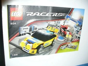 Lego Instruction Book ONLY - Lego Racers - Ice Rally # 8124 - Picture 1 of 1