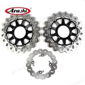Arashi Front Rear Brake Discs Rotors For Honda CBR 1000 RR Fireblade 2008 - 2016 - Picture 1 of 16
