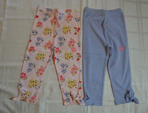 Gymboree LOVE IS IN THE AIR Tea Garden Tie Hem Leggings 2 Pr Lot NWT 5T - Picture 1 of 3