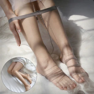 Womens 0D Ultra Thin Sheer Tights Lady See Through Stretchy Stockings Pantyhose - Picture 1 of 22