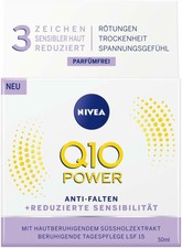 NIVEA Q10 Power Anti-Falten + Reduzierte Sensibilität Tagescreme 50ml Hautpflege
