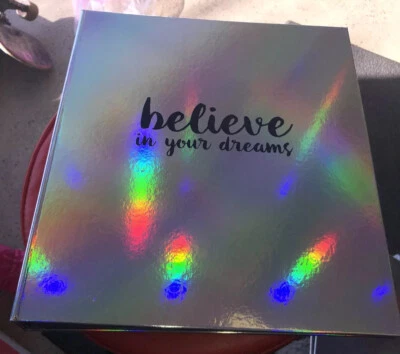 Staples Silver Iridescent /Binder Believe In Your dreams.  New with tags - Image 1 of 4