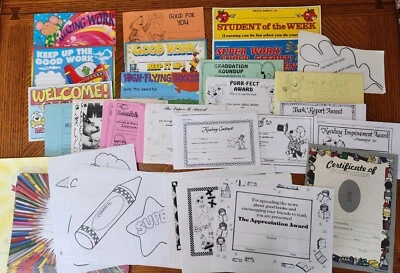 Lot of 200+ Academic Award Certificates - Image 1 of 4