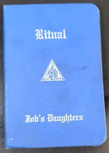 Ritual Of The International Order Of Jobs Daughters 1945 Ethel T Wead Mick WWII - Picture 1 of 13