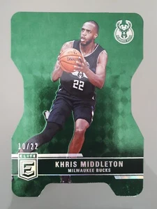 2021-22 Panini Donruss Elite Status Die Cut Khris Middleton 10/22 #44 Milwaukee - Bild 1 von 2