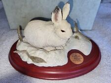 Hallmark Mark Newman Snowshoe rabbit figure limited edition RARE read descripti