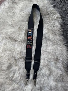 PRADA Milano Leather Letter Bag Strap | Nylon Unisex 100% Authentic RRP £400 - Picture 1 of 9