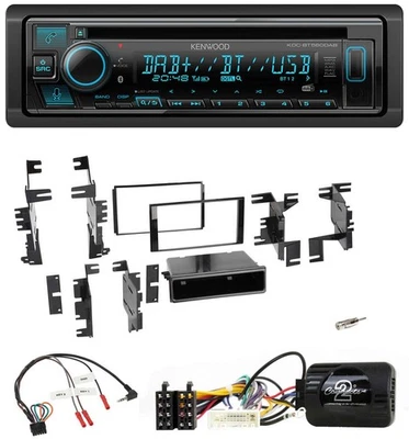 Kenwood Bluetooth DAB CD Lenkrad USB Autoradio für Nissan Cube Frontier Juke Nav - Bild 1 von 4