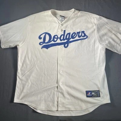 Los Angeles Dodgers Yasiel Puig Jersey Mens XXL #66 Majestic MLB Genuine - Image 1 of 4