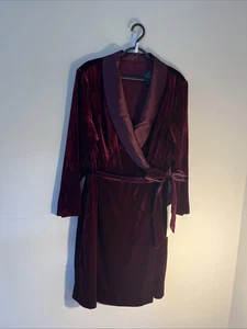adrianna papell 22 W Velvet Tuxedo Dress Event Wedding Holiday - Picture 1 of 12