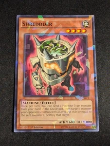 Yugioh - Shreddder BP03-EN071 1st Edition Shatterfoil Rare NM - Picture 1 of 1