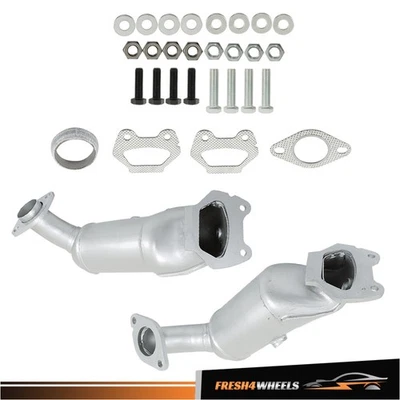 Par de conversores catalíticos esquerda+direita para Chrysler Town & Country 3.6L 2011-2016 - Imagem 1 de 4