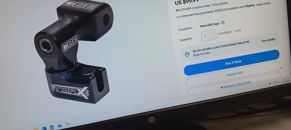 CBE Stabilizers Torx Target 15" Hunting 11" CBE Front And RearQuick Disconnect. - Image 1 of 4