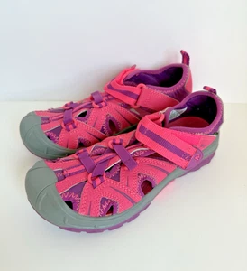 Merrell Hydro Girl Shoes 2M Pink Purple Leather Casual Hiking Sandal Water NWOT - Picture 1 of 8