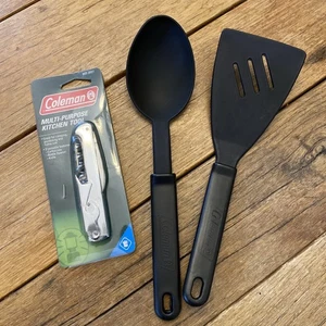 Coleman Camping Wandern Tragbares Utensilien Set Spatel Löffel Multi Küche Werkzeug Posten - Bild 1 von 13