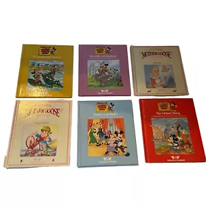 Disney Parlante Topolino Spettacolo/Madre Oca HC Libri Mondi delle Meraviglie Senza Nastri - Foto 1 di 14