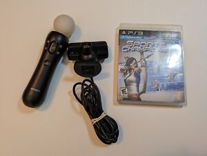 PlayStation Move Bundle (Playstion 3 PS3) - Camera - Sports Champions - Tested