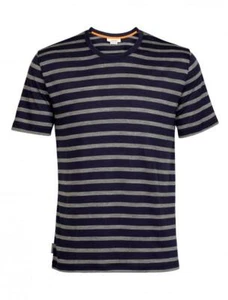 ICEBREAKER - Merino Drayden T-Shirt Stripe Herren - aus 150 g/m² Merinowolle - Bild 1 von 5
