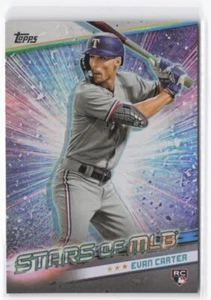 2024 Topps Evan Carter RC #SMLB-47 Stars of MLB - Picture 1 of 2