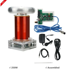 Music SSTC Solid State Tesla Coil Integrated Arc-Suppression Coil For DIY - Picture 1 of 10