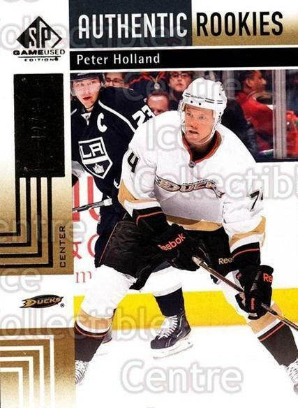 2011-12 SP Game Used Gold #177 Peter Holland - Image 1 of 1
