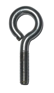 10 Pack 1”-20,4 1/4” Eye Bolt Wire Turned Stainless Steel 1/2”Width - Picture 1 of 6