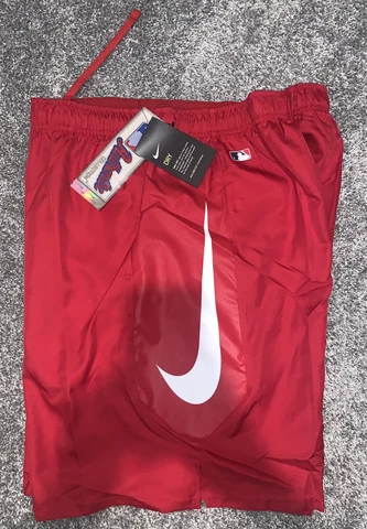 Nike Los Angeles Anaheim Angels Dri-Fit Baseball MLB Shorts XL SHOHEI TROUT Cover