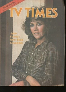 THE WINDSOR STAR TV TIMES 1982 JAN 2-9 JANE FONDA (FAIR/GOOD COND) - Picture 1 of 1