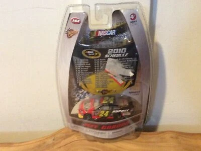 Jeff Gordon #24 Diecast Car w/hood Magnet 2010 Schedule 1:64 New  - Image 1 of 2