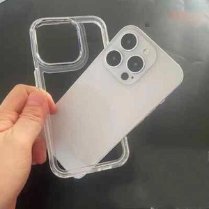 Marco de TPU a prueba de golpes parachoques para iPhone 12 13 14 15 Pro max Plus protección de lentes - Imagen 1 de 19
