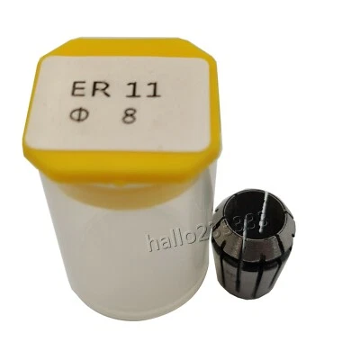 8mm ER11-8 PINZA CNC MANDRIL SUPER PRECISIÓN Máquina de grabado Fresadora Foto 1 de 3