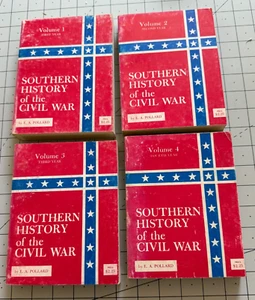 Southern History of the Civil War - Complete - Vols 1- 4 Edward A. Pollard - Picture 1 of 6