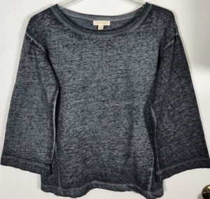 Camisa Top Treasure & Bond Para Mujer Talla XS Gris Manga Larga Escote Clásico - Imagen 1 de 3