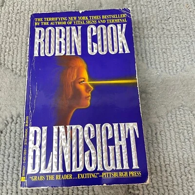 Blindsight Medical Thriller Paperback Book by Robin Cook from Berkley Books 1993 - Image 1 of 4