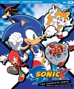 Sonic X Complete English Dubbed Series SDBD Blu-ray - Imagen 1 de 1