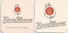 König Pilsener, Duisburg - pokrywa piwa "A teraz król"