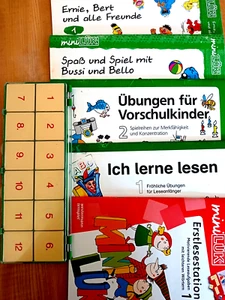 Mini-LÜK: Vorschule / 1. Klasse Kontrollkasten + 5 Hefte Merkfähigkeit + Lesen - Bild 1 von 1