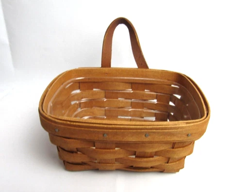 longaberger basket small hanging decorative 1990 Cover