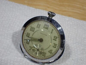 Vintage Baldar Dollar Wind Pocket Watch good balance no hairspring with Stand - Picture 1 of 8