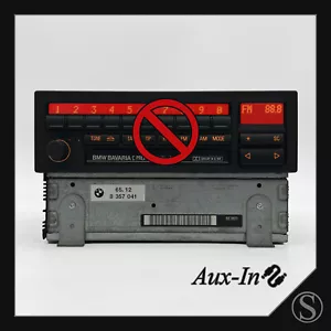 Radio auxiliar BMW Bavaria C Professional RDS BE1801 E30 E34 E32 E31 Becker 1801 - Imagen 1 de 1