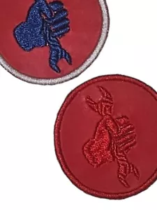 2 Handy Man Mechanics Iron On Or Sew Patches - Picture 1 of 4