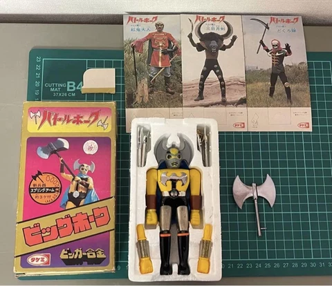 Machine Blaster Bigger Alloy Battle Hawk Big Hawk Retro Takemi Figure Cover