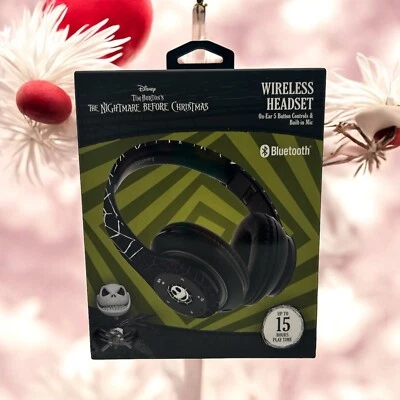 Беспроводная гарнитура DISNEY Nightmare Before Christmas Bluetooth «Jack Skellington» - Изображение 1 из 4
