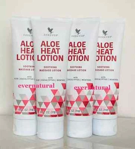 Forever Living Aloe Heat Lotion For All Type of Pain, 118 Ml Each - Pack of 4 - Imagen 1 de 13