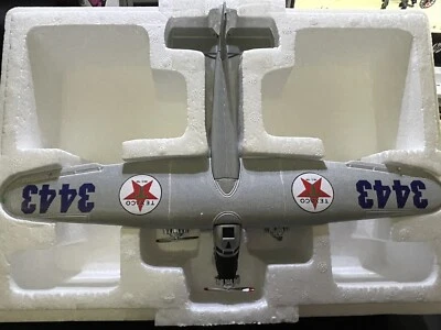 WINGS OF TEXACO - 1927 Ford Tri-Motor Monoplane Coin Bank - #7 Ertl - Image 1 of 4