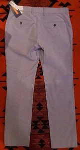 NEW Old Navy Light Blue Slim Built-In Flex Cotton Stretch Chinos. 32W x 30L - Picture 1 of 8